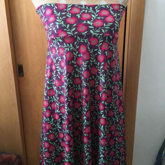 🌹3/$25🌹Slinky LulaRoe Purple&Fuchsia Azure Skirt - Picture 6 of 8